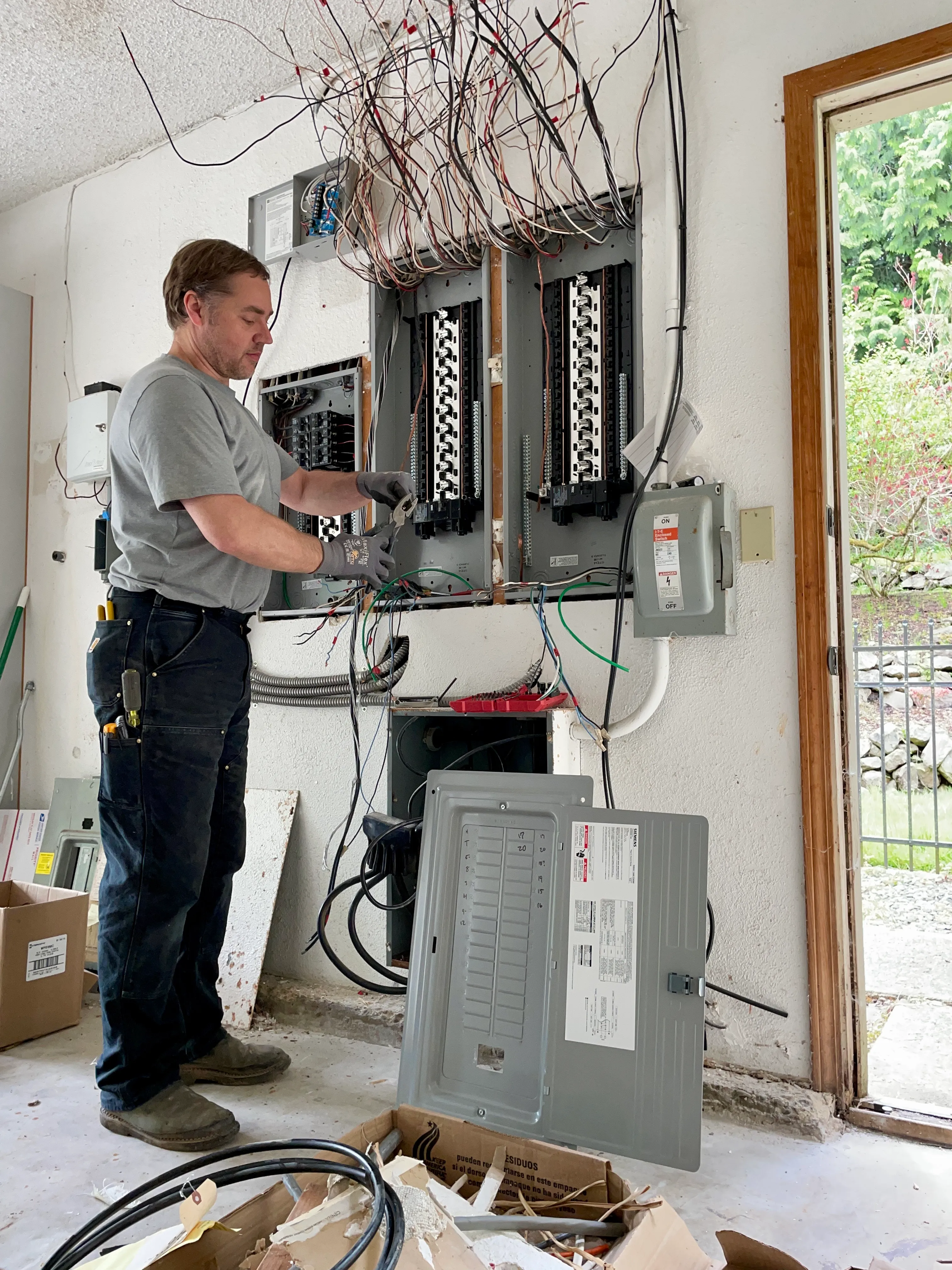 Colt Whitehead, owner of Tane Electric